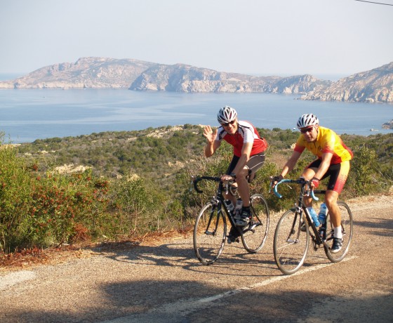 Voyage vélo route Corse